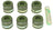 Mahle SS45911 Engine Valve Stem Oil Seal Set - Exhaust