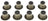 Mahle SS45921 Engine Valve Stem Oil Seal Set - Intake