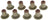 Mahle SS46010 Engine Valve Stem Oil Seal Set - Intake