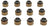 Mahle SS46020A Engine Valve Stem Oil Seal Set - Intake