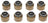 Mahle SS46020 Engine Valve Stem Oil Seal Set - Intake