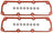 Mahle VS50341 Engine Valve Cover Gasket Set