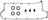 Mahle VS50345 Engine Valve Cover Gasket Set
