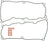 Mahle VS50402 Engine Valve Cover Gasket Set