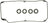 Mahle VS50418 Engine Valve Cover Gasket Set
