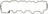 Mahle VS50442SL Engine Valve Cover Gasket - Left