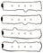 Mahle VS50459 Engine Valve Cover Gasket Set