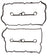 Mahle VS50493 Engine Valve Cover Gasket Set