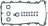 Mahle VS50531 Engine Valve Cover Gasket Set
