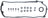 Mahle VS50544SL Engine Valve Cover Gasket - Left