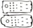 Mahle VS50544 Engine Valve Cover Gasket Set