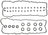 Mahle VS50734 Engine Valve Cover Gasket Set