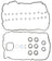 Mahle VS50747 Engine Valve Cover Gasket Set