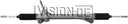BBB Industries 211-0160 Rack and Pinion Assembly
