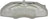 Nugeon 97-01638A Disc Brake Caliper - Front Right
