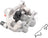 Nugeon 99-02870B Disc Brake Caliper - Rear Left