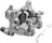 BBB Industries 99-18026B Disc Brake Caliper - Rear Left
