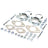 Volkswagon 111298009A Exhaust Muffler Gasket Set