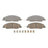 Wagner Brake QC1464 Disc Brake Pad Set - Front