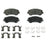 Wagner Brake QC1737 Disc Brake Pad Set - Front