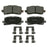 Wagner Brake QC1954 Disc Brake Pad Set - Rear