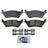 Wagner Brake SX1602 Disc Brake Pad Set - Rear