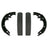 Wagner Brake Z363R Drum Brake Shoe - Rear