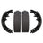 Wagner Brake Z445 Drum Brake Shoe - Front or Rear
