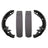 Wagner Brake Z462R Drum Brake Shoe - Rear