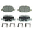 Wagner Brake ZD1569 Disc Brake Pad Set - Rear