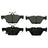 Wagner Brake ZD1808 Disc Brake Pad Set - Rear