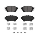 Wagner Brake ZD2183 Disc Brake Pad Set - Rear