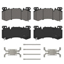 Wagner Brake ZD2407A Disc Brake Pad Set - Front