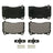 Wagner Brake ZX1050 Disc Brake Pad Set - Front or Rear