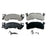 Wagner Brake ZX153 Disc Brake Pad Set - Front