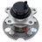 InMotion WA512282 Wheel Bearing and Hub Assembly - Rear Left