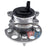 InMotion WA512421 Wheel Bearing and Hub Assembly - Rear Left