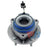 InMotion WA513238 Wheel Bearing and Hub Assembly - Front