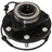 InMotion WA515156HD Wheel Bearing and Hub Assembly - Front
