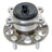 InMotion WA52730-Q5000 Wheel Bearing and Hub Assembly - Front or Rear