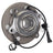 InMotion WA541019 Wheel Bearing and Hub Assembly - Rear
