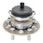 InMotion WA590771 Wheel Bearing and Hub Assembly - Front