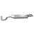Walker 18975 Exhaust Muffler - Rear