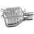 Walker 21736 Exhaust Muffler - Rear