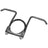 Walker 36119 Exhaust Clamp - Converter To Muffler or Resonator To Muffler