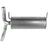 Walker 50076 Exhaust Muffler Assembly