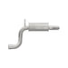 Walker 53749 Exhaust Resonator and Pipe Assembly - Rear