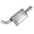 Dynomax 53752 Exhaust Muffler Assembly - Right