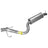 Walker 54379 Exhaust Resonator and Pipe Assembly