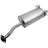 Walker 54749 Exhaust Muffler Assembly